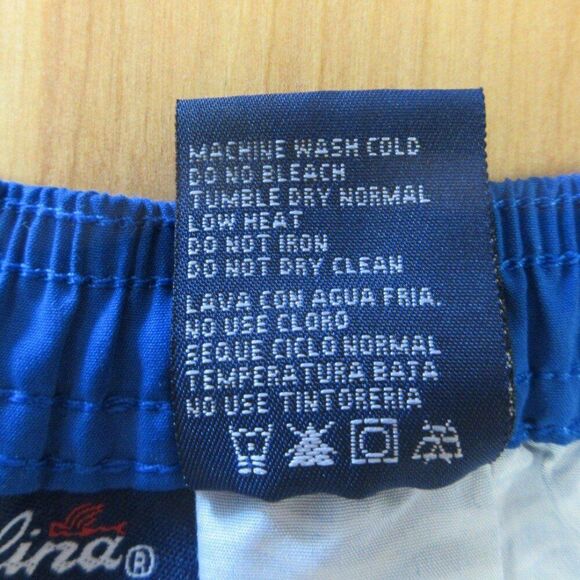 CATALINA Ladies Skirted Swimsuit Bottom Womens L (12-14) Blue Skirt Shorts Skort - Picture 8 of 12